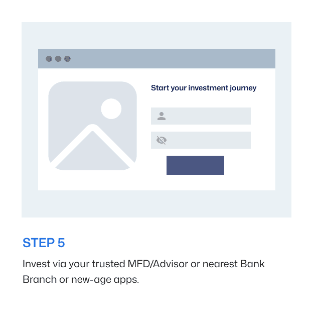 Select investment platform step