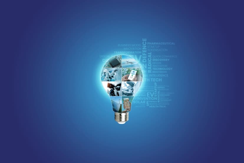 Banner showing investment options